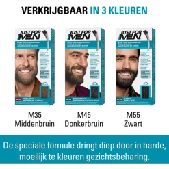 Just For Men Snor & Baard Donkerbruin M45