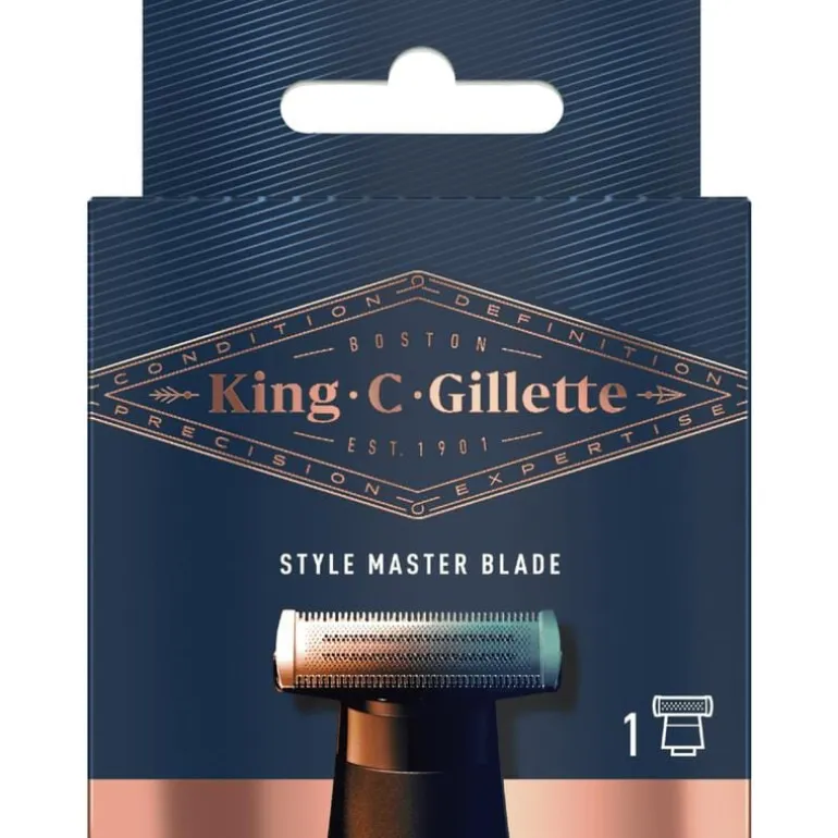 King C. Gillette Style Master Scheerapparaat Navulmesje 1 Stuk