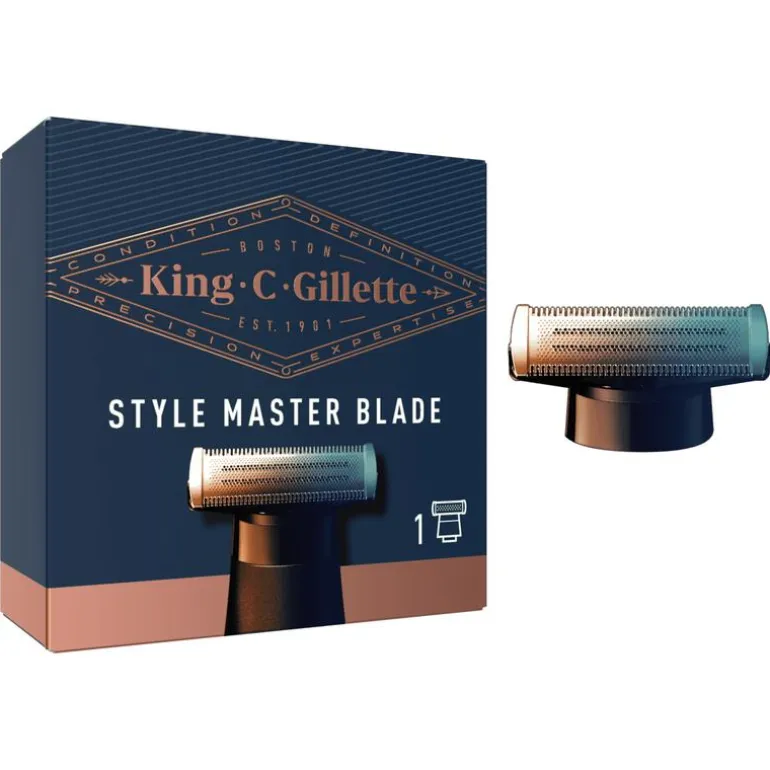 King C. Gillette Style Master Scheerapparaat Navulmesje 1 Stuk