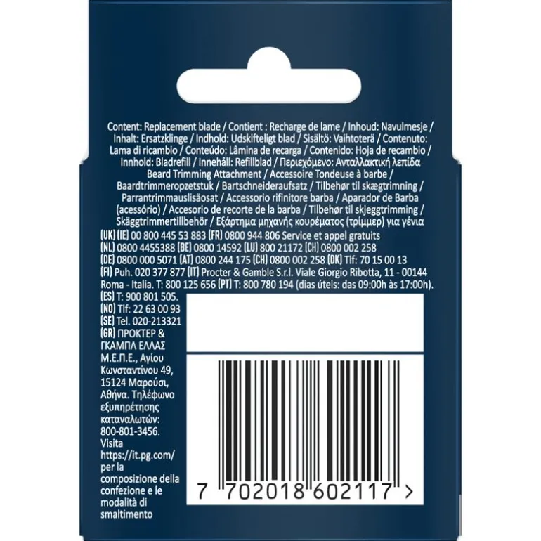 King C. Gillette Style Master Scheerapparaat Navulmesje 1 Stuk