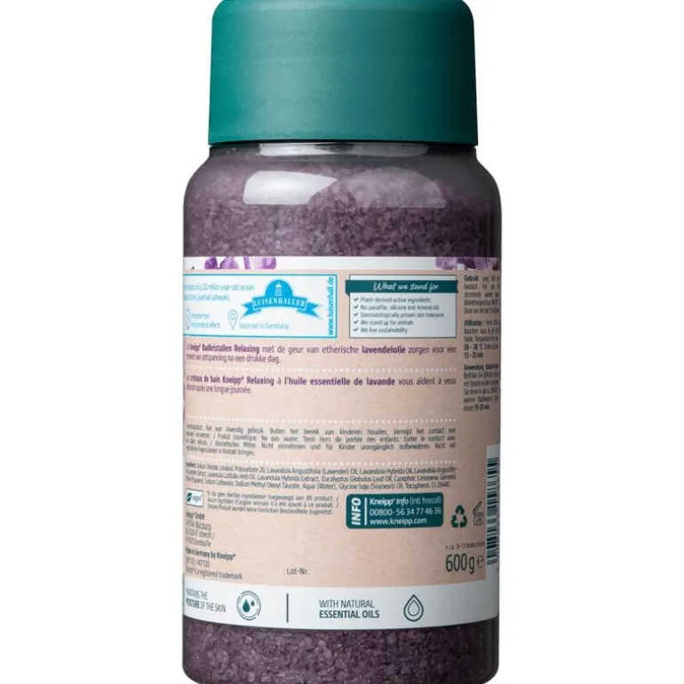 Kneipp Relaxing Badkristallen 600 GR