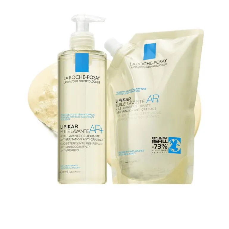 La Roche-Posay Lipikar Reinigingsolie AP+ Navulling 400ML