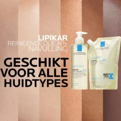La Roche-Posay Lipikar Reinigingsolie AP+ Navulling 400ML