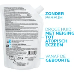 La Roche-Posay Lipikar Syndet AP+ Gel-Crème Navulverpakking 400 ML