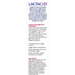 Lactacyd Intieme Hygiëne Gevoelige Huid Wasemulsie 200 ML