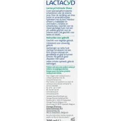 Lactacyd Intimate Shave Scheerlotion voor de Intieme Zone 200 ML