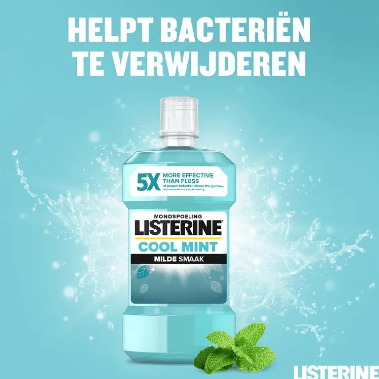 Listerine® Coolmint Milde Smaak Mondspoeling - 500 ML