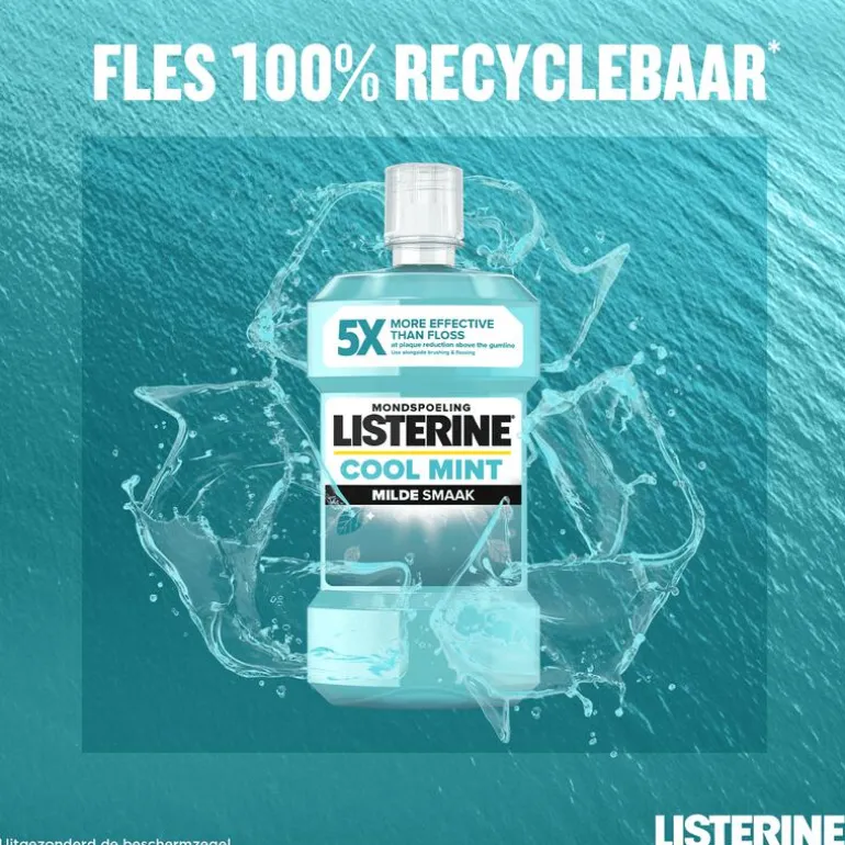 Listerine® Coolmint Milde Smaak Mondspoeling - 500 ML