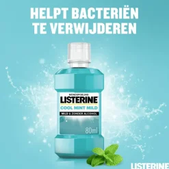 Listerine Mondwater Cool Mint Milde Smaak 80 ML