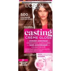L'Oréal Paris Casting Crème Gloss Haarverf 500 Café Lungo Lichtbruin