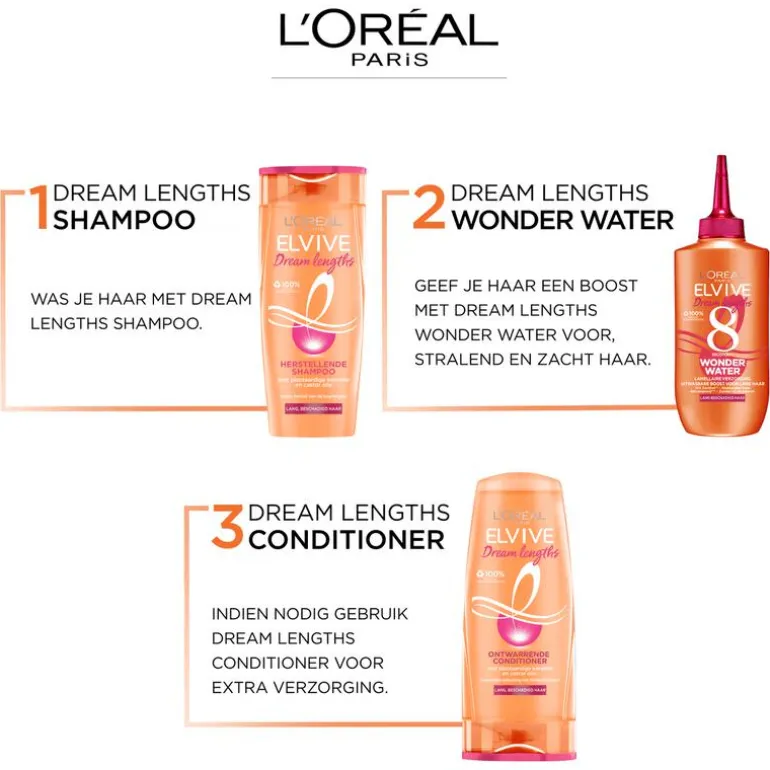 L'Oréal Paris Elvive Dream Lengths Wonder Water 200 ML
