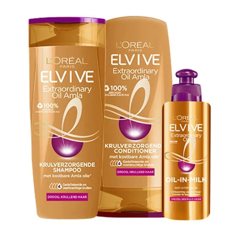 L'Oréal Paris Elvive Extraordinary Oil Krulverzorging Oil-In-Milk 200 ML