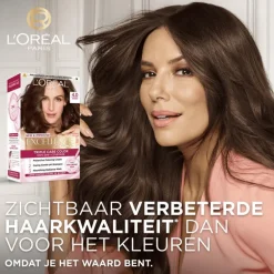 L'Oréal Paris Excellence Crème Verzorgende Crèmekleuring 5.3 Licht Goudbruin