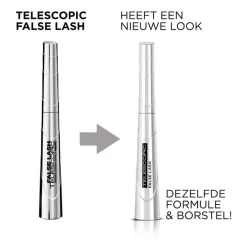 L'Oréal Paris False Lash Telescopic Mascara Magnetic Zwart