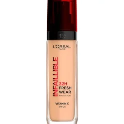 L'Oréal Paris Infaillible 32HR Fresh Wear 220 Sand Foundation met SPF25 30 ML