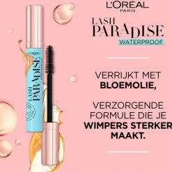 L'Oréal Paris Lash Paradise Volume Mascara Waterproof Zwart