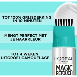 L'Oréal Paris Magic Retouch Permanente Haarverf 4 Middenbruin