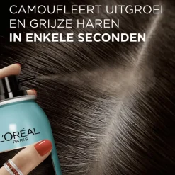 L'Oréal Paris Magic Retouch Camouflerende Uitgroeispray Zwart 75 ML