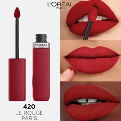 L'Oréal Paris Matte Resistance Lipstick 420 Le Rouge Paris