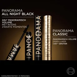 L'Oréal Paris Panorama Mascara All Night Black