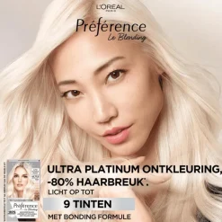 L'Oréal Paris Préférence Le Blonding Ultra Platinum Ontkleuring