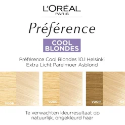 L'Oréal Paris Préférence Permanente Haarverf 10.1 Helsinki