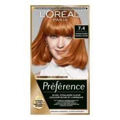 L'Oréal Paris Préférence Permanente Haarkleuring 7.4 Mango