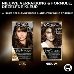 L'Oréal Paris Préférence Permanente Haarverf 4 Tahiti
