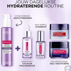 L'Oréal Paris Revitalift Filler Reinigingsgel Met Hyaluronzuur 150 ML