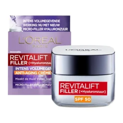 L'Oréal Paris Revitalift Filler Anti-Aging Dagcrème SPF50 50 ML