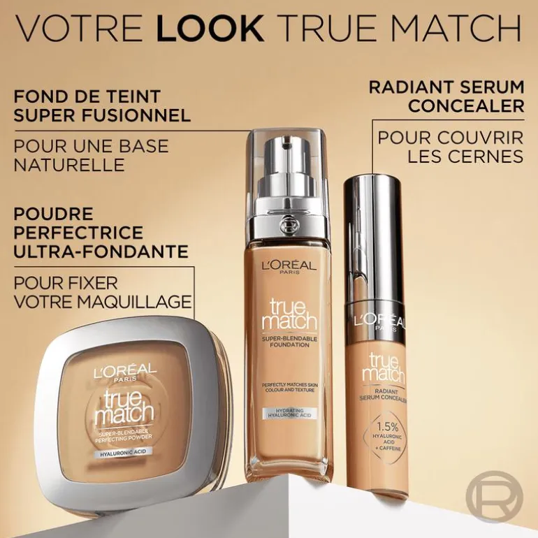 L'Oréal Paris True Match Foundation 1.C Rose Ivory SPF16