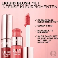 L'Oreal Lumi Le Liquid Blush 630 Glowy True Rose