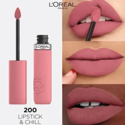 L'Oreal Paris Matte Resistance Lipstick 200 Lipstick & Chill