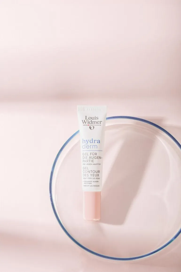 Louis Widmer Hydraderm Oogomtrek Gel Geparfumeerd 15 ML