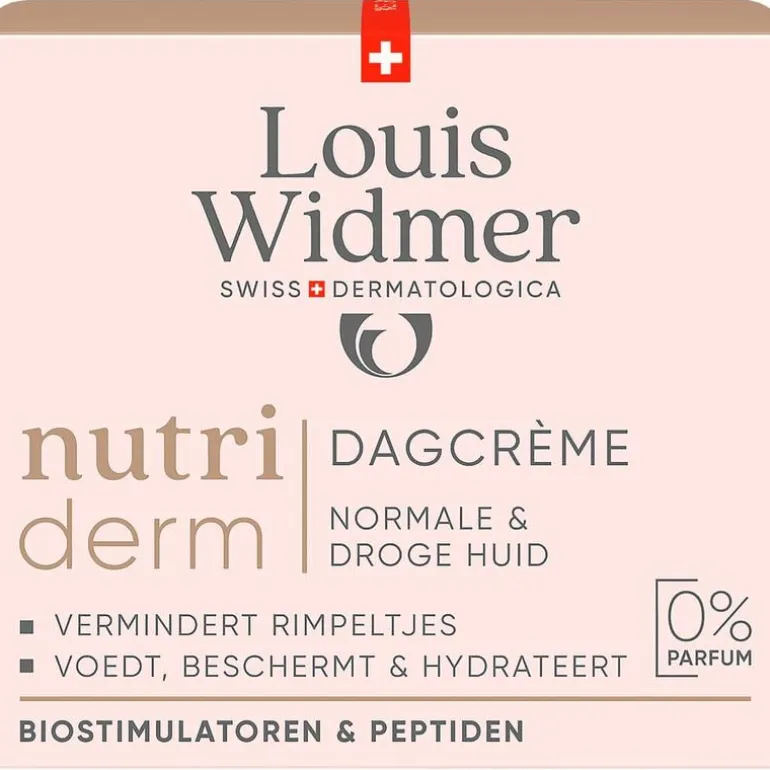 Louis Widmer Nutriderm Dagcrème Zonder Parfum 50 ML