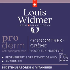 Louis Widmer Proderm Oogomtrekcrème Zonder Parfum 30 ML