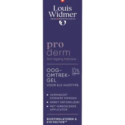 Louis Widmer Proderm Oogomtrekgel Zonder Parfum 15 ML