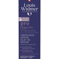 Louis Widmer Proderm Tweefasig Serum Olie-In-Serum Licht Geparfumeerd 35 ML