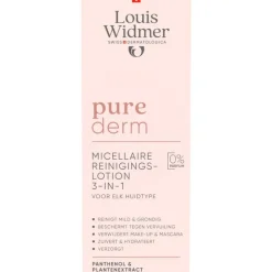 Louis Widmer Purederm 3-In-1 Micellaire Reinigingslotion 200 ML