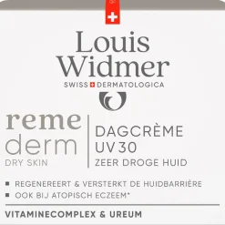 Louis Widmer Remederm Dagcrème UV 30 Licht Geparfumeerd 50 ML