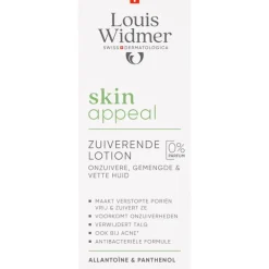 Louis Widmer Skinappeal Zuiverende Lotion Zonder Parfum 150 ML