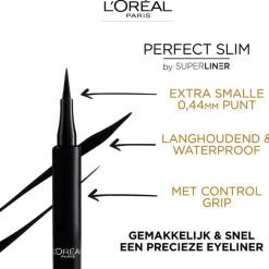 LÓréal Paris Superliner Perfect Slim Eyeliner Pen Zwart