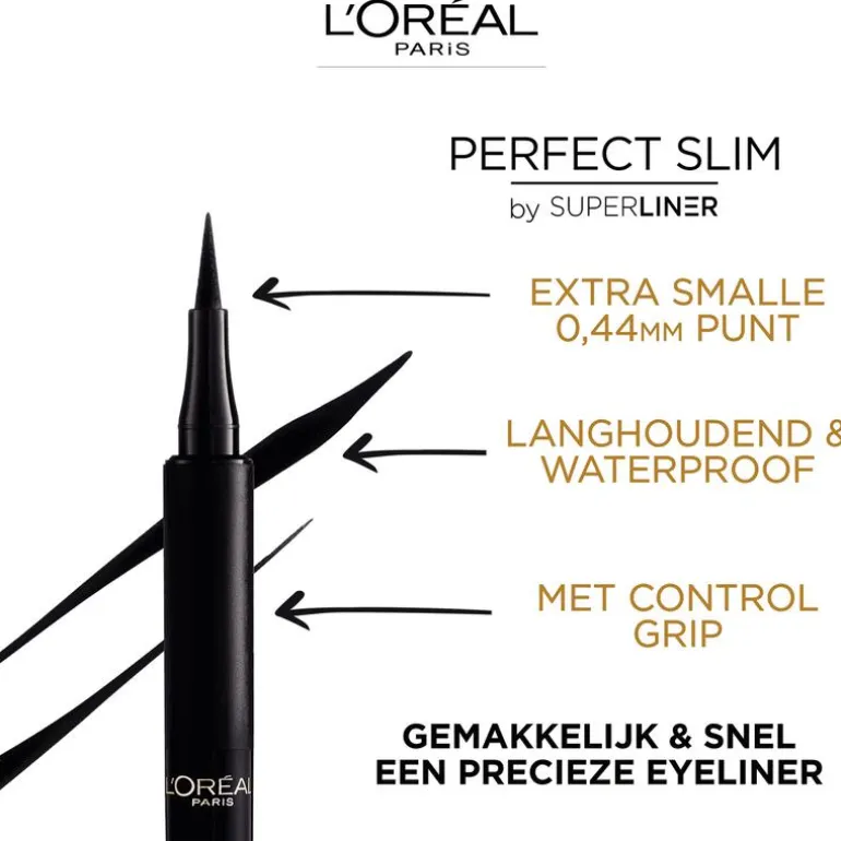 LÓréal Paris Superliner Perfect Slim Eyeliner Pen Zwart
