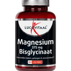 Lucovit magnesium 375mg bisglycinaat 210 tabl