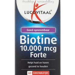 Lucovitaal Biotine 10.000mcg Forte