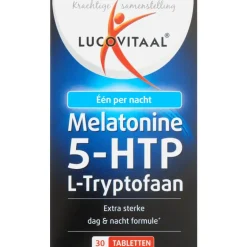 Lucovitaal Melatonine 5-HTP L-Tryptofaan Tabletten