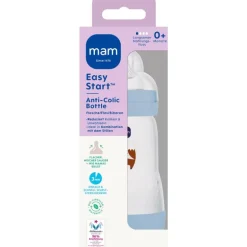MAM Easy Start Anti-Colic Babyfles Blue 260 ML