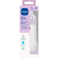 MAM Easy Start Anti-Colic Babyfles Lila 320 ML