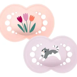 MAM Original Fopspenen 6-16 maanden Pink 2 stuks