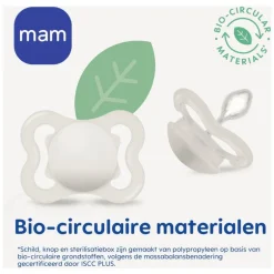 MAM Supreme Fopspenen 0-6 maanden Uni 2 stuks